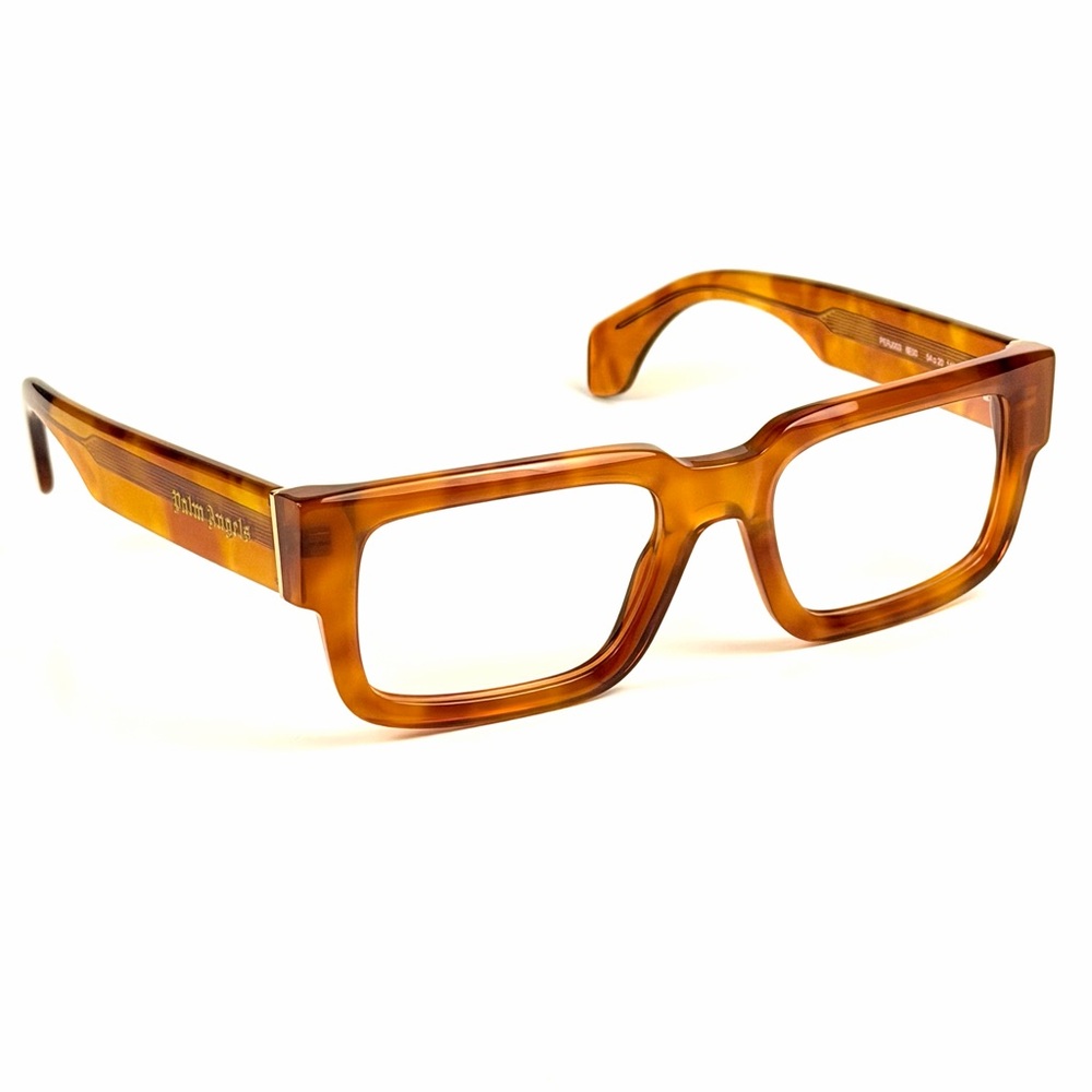 Palm Angels PERJ003 6E00 Warm Havana 54mm Eyeglasses NWT - Picture 6 of 10